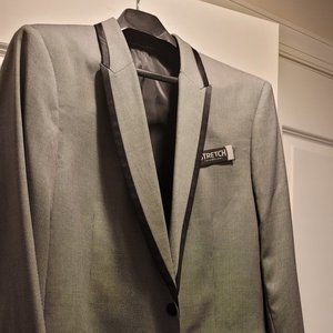 Black & White Suit Jacket